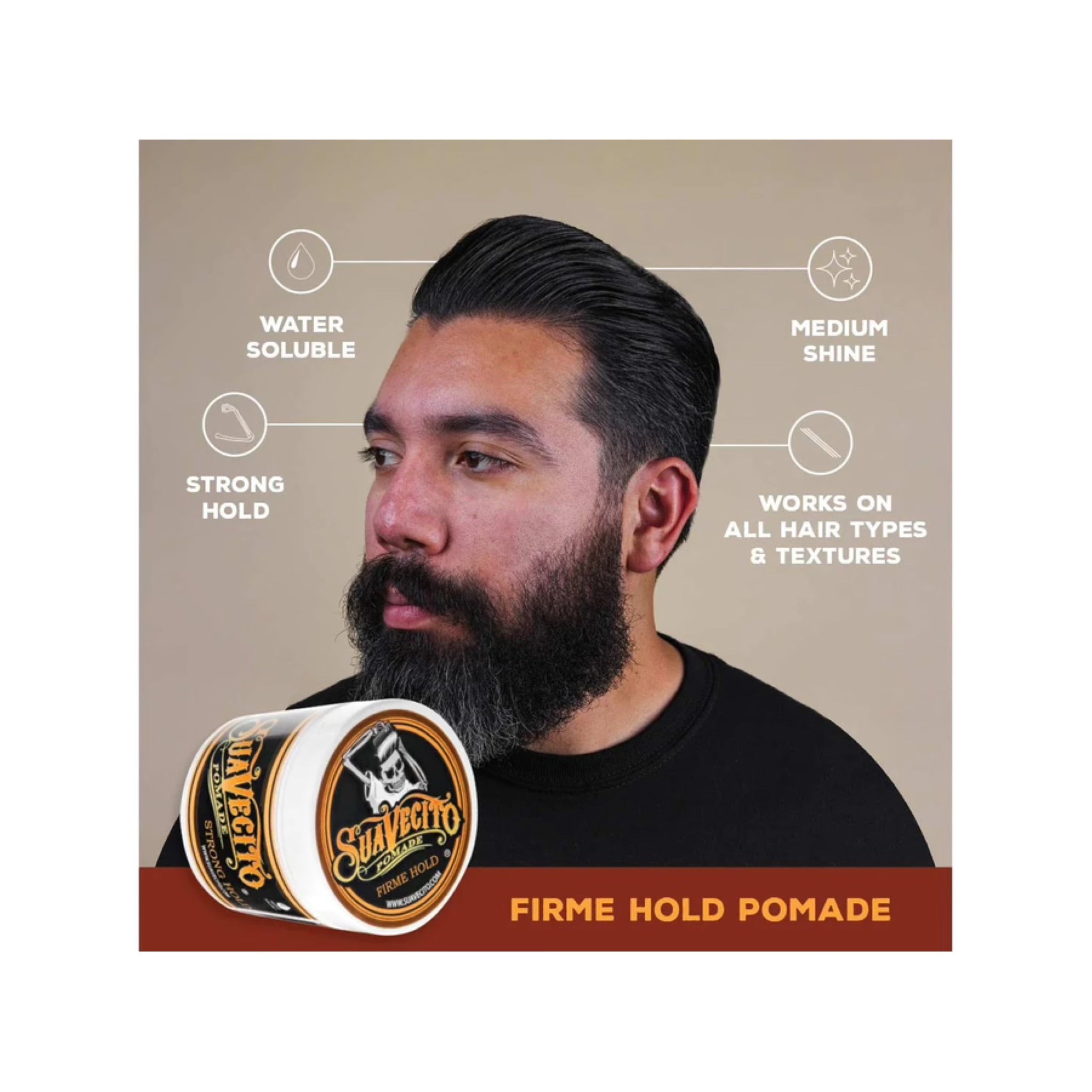 Suavecito Firme Hold Pomade 4oz – Royal Barber Supply