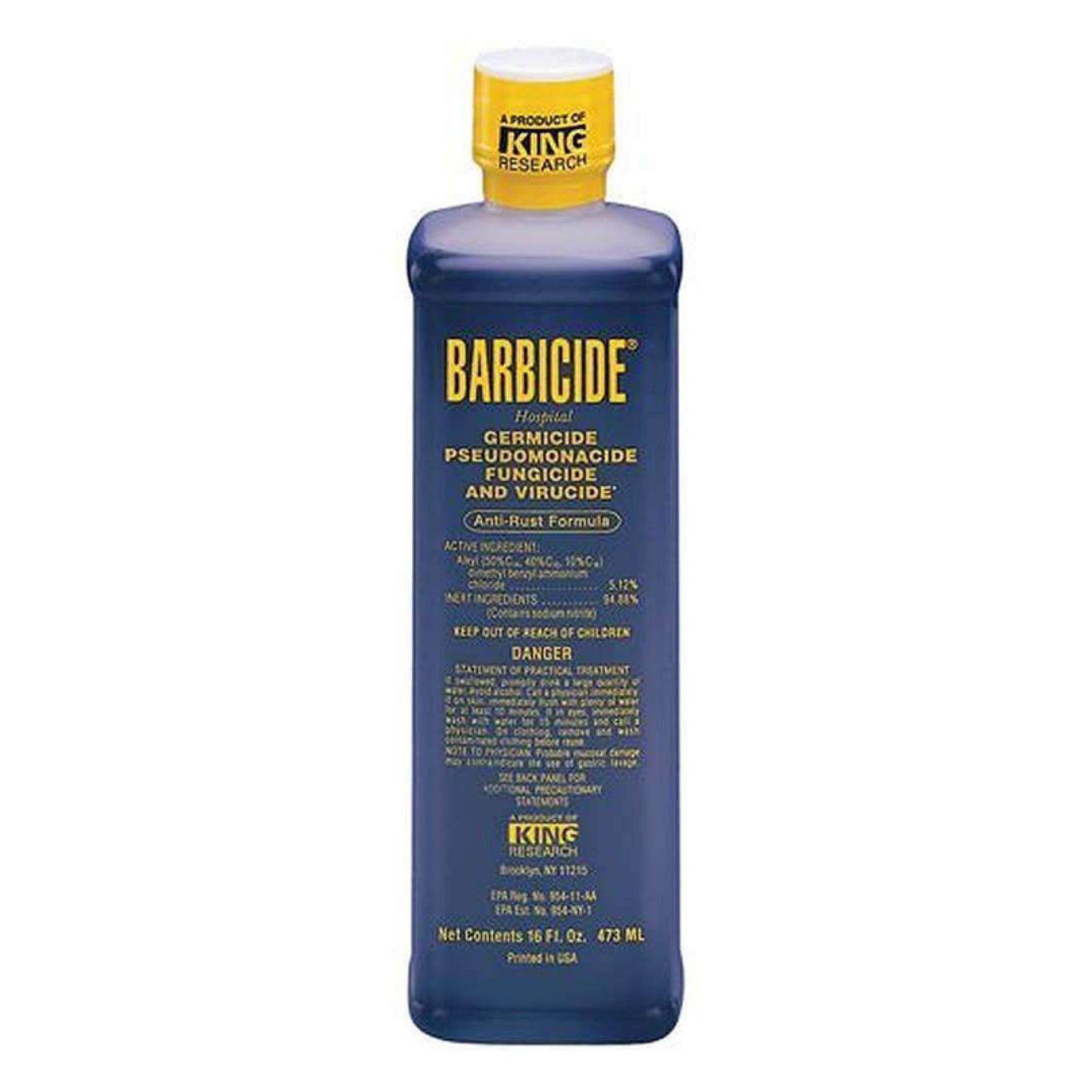 Barbicide Disinfectant 16 Oz – Royal Barber Supply